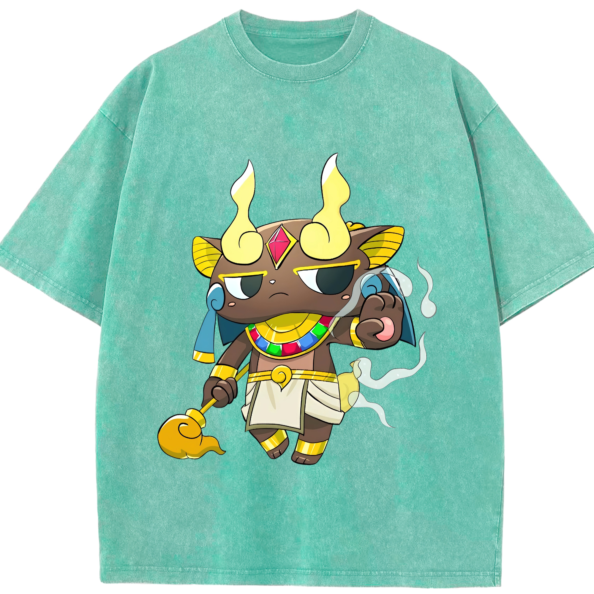 （画像用） 妖怪ウォッチ Yo-kai Watch 綿100% ヴィンテージ風 半袖Tシャツ（フロントプリント）